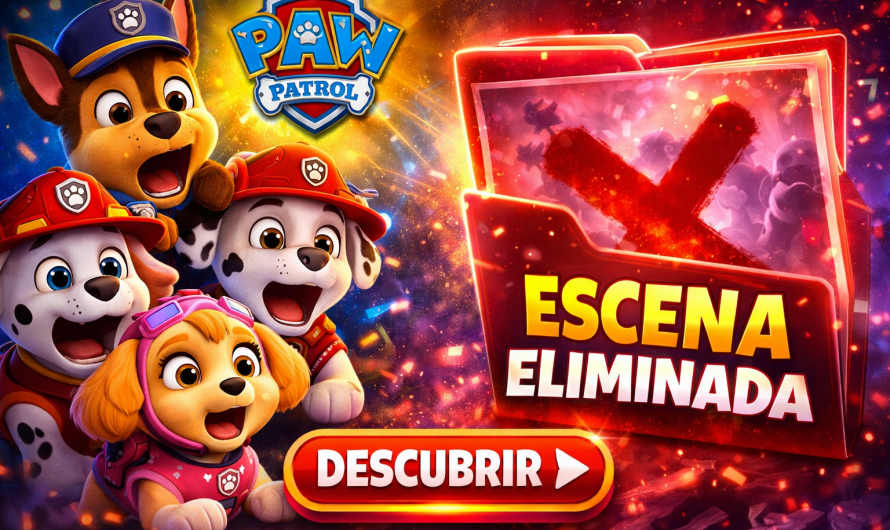 Descubre la escena eliminada de Paw Patrol que casi nadie llegó a ver