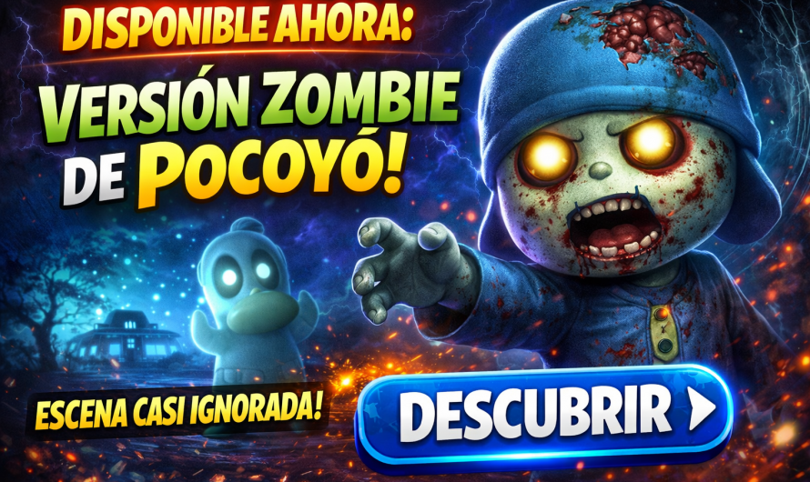 DISPONIBLE AHORA: Descubre la versión zombie de Pocoyó que apareció en una escena que casi nadie notó