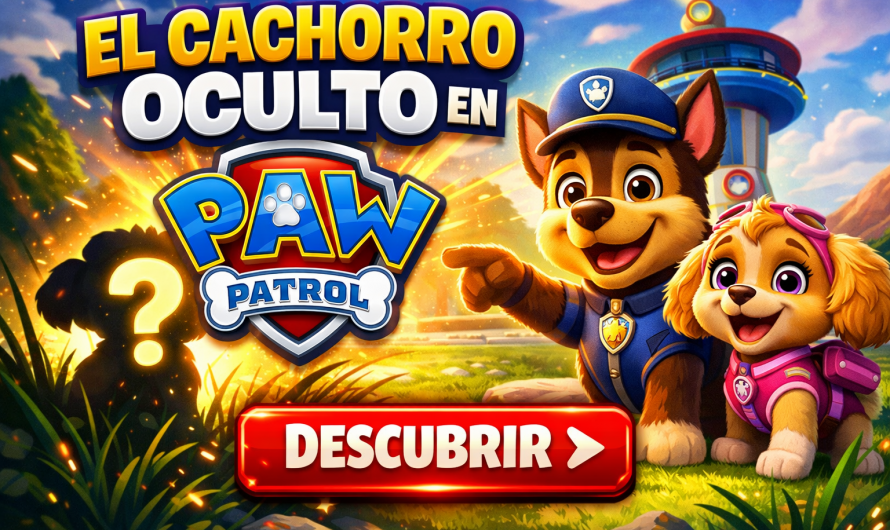 Descubre el cachorro oculto en Paw Patrol que casi nadie ha visto